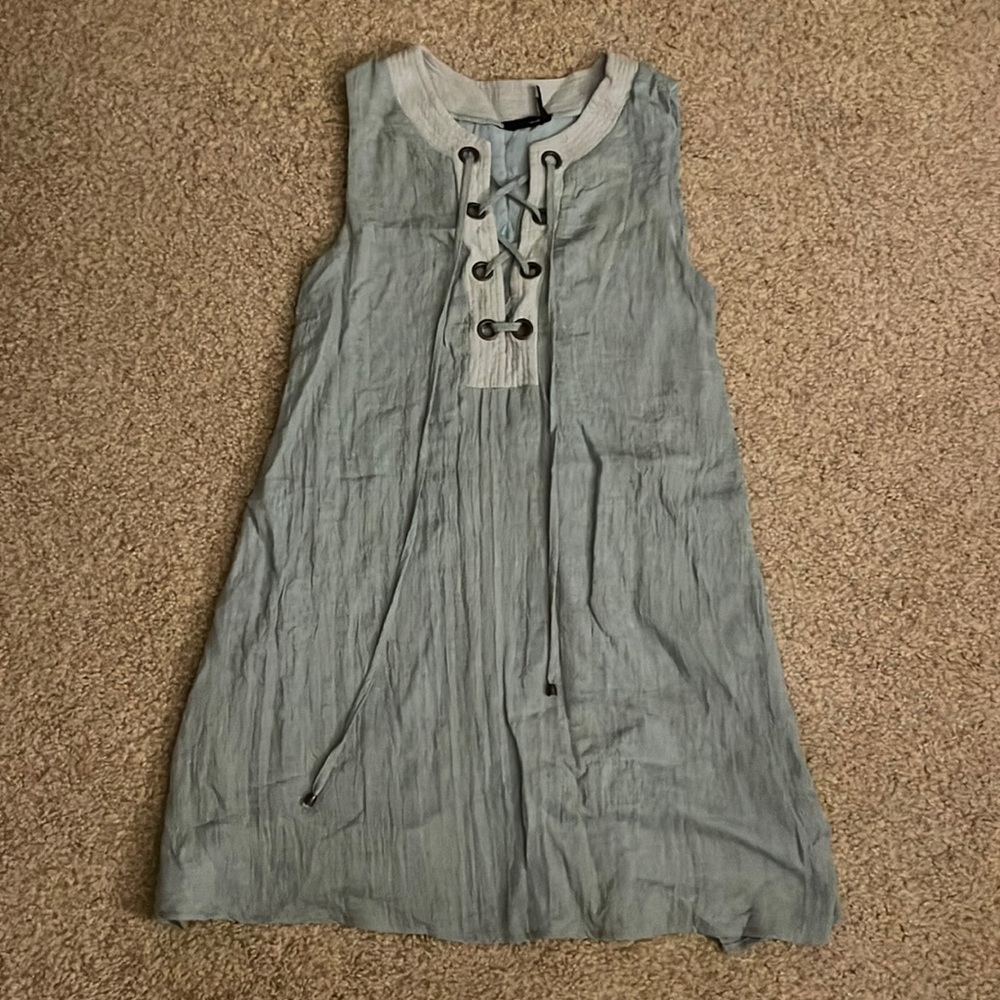 Dusty Blue Mini dress